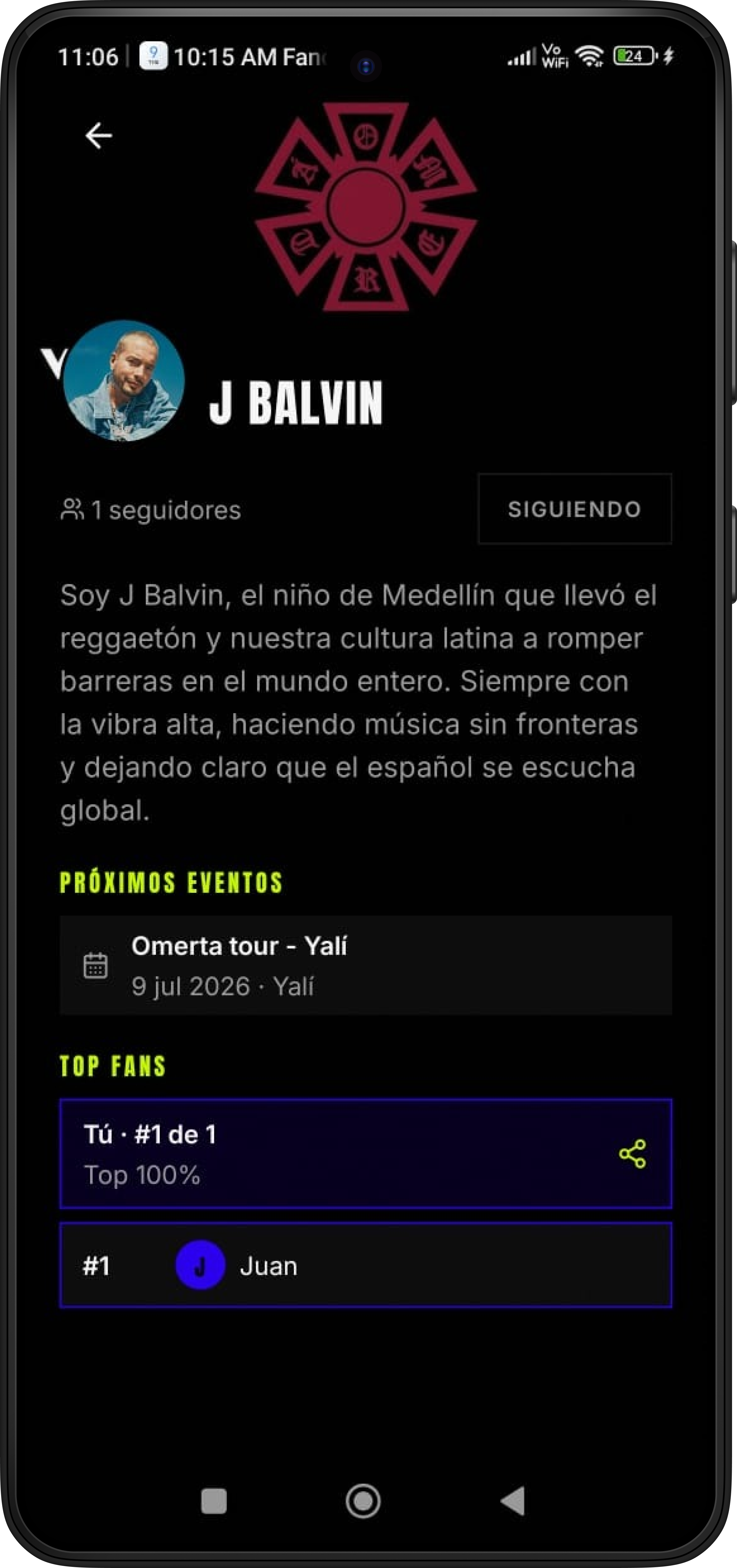 Fandi app — ranking